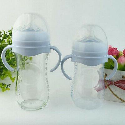Non-Slip Milk Bottle Grip Handle for Avents Wide Mouth Baby 