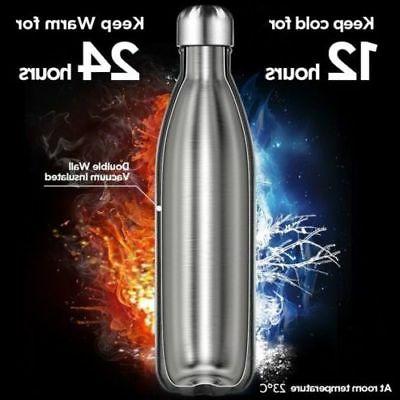 350/500/750/1000ml Vacuum Insulated Stainless Steel Water Bo