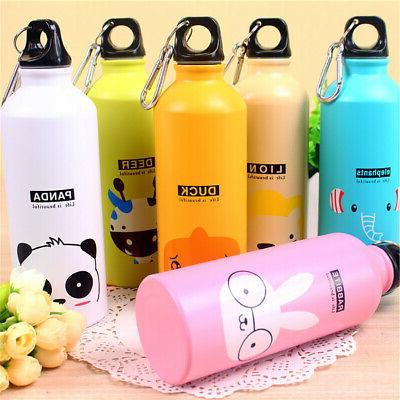 500ml Cartoon Water Bottle Insulated Flask Thermal Sports Ch