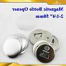 58mm 2-1/4" Magnetic Bottle Opener  Parts 100set Supplies fo