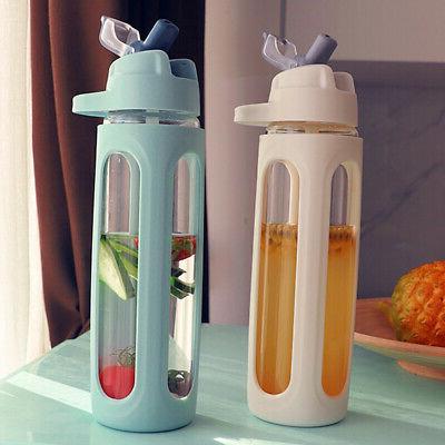 600ml Drinking Large Capacity Water Bottle Fashion Portable 