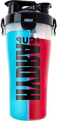 Hydra Cup Shaker Bottle - 28oz Dual Threat Shaker Cup, Made 