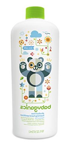 Babyganics Alcohol-Free Foaming Hand Sanitizer Refill, Fragr