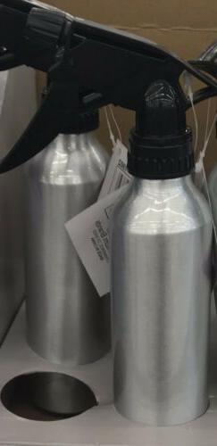 Aluminum Spray Bottle Silver Metal Bottle With Fine Mist Spr