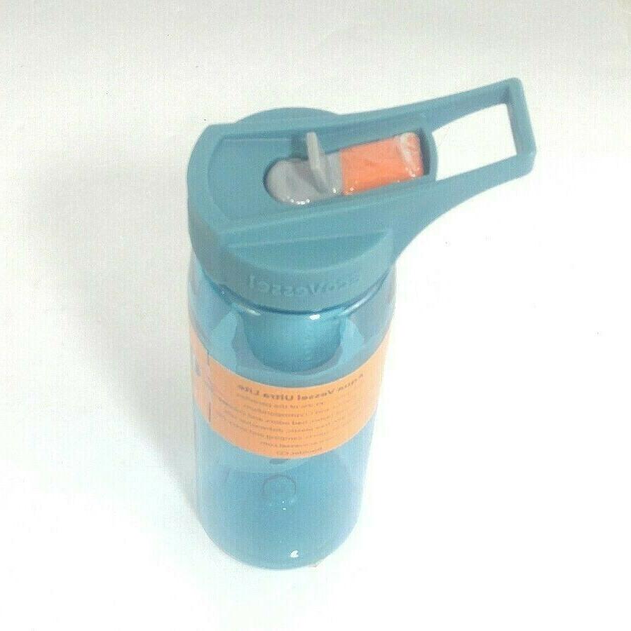 Aqua Vessel Ultra Lite Tritan Plastic Filtration Boulder Blu