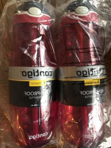 Contigo 32 oz. Ashland Autospout Water Bottle - Sangria