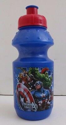 Marvel Avengers Assemble Water Bottle ~ Blue~ BPA Free