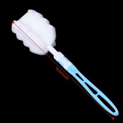 2X Baby Milk Feeding Bottle Sponge Brush Cleaning Nipple Cup