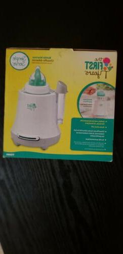 Brand New The First Years 2-in-1 Simple Serve Bottle Warmer 