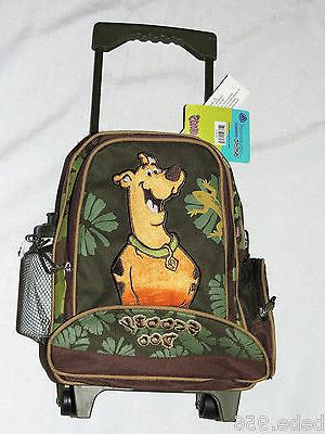 NEW CANVAS  SCOOBY DOO ROLLING  10" x 12" BACKPACK WITH WATE