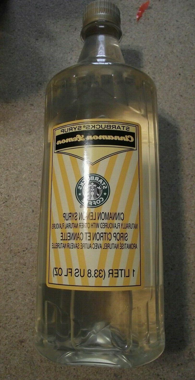 cinnamon lemon syrup 1 lt bottle cloud
