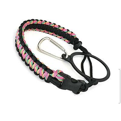 US Cup Holder Water Bottle Handle Strap Fits Wide Mouth Para