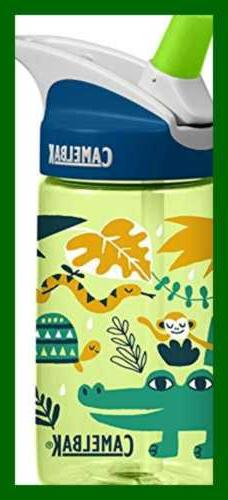 Eddy 0.4 Liter Kids Water Bottle Easy To Use For Big Bite Va
