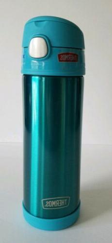 Thermos FUNtainer 16-Ounce Stainless Steel Water Bottle with
