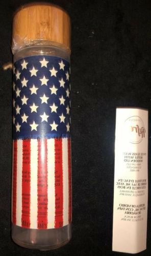 Bottle 19 Wood Lid Flag Cold Beverage