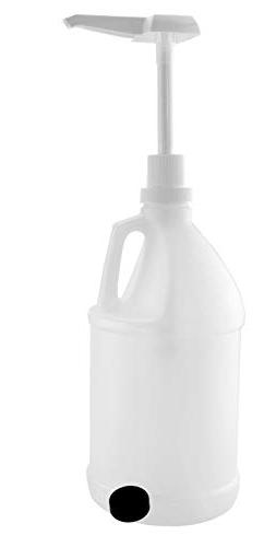 Half Gallon Jug w/Pump; 64-Ounce/2 Quart Bottle w/Lotion & L