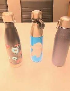 High End Stainless Water Bottle 3 Pack- Thermal Vacuum - 45.