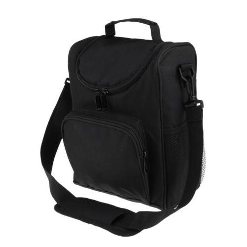 Insulated Cooler Tote Bag Lunch Bag Zipper Pocket with Water