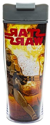 Zak! Designs Insulated Travel Mug with Star Wars The Force A