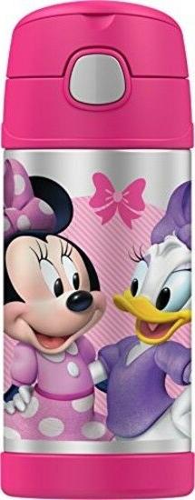 Kids Thermos Funtainer Bottle Minnie Mouse Girl Gift 12 Oz T