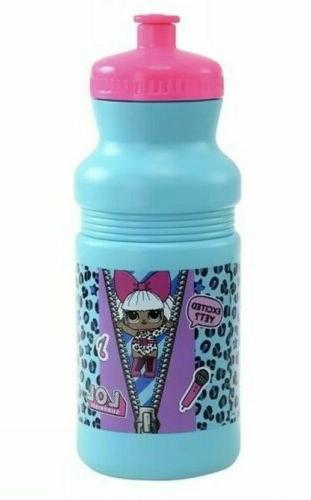 LOL SURPRISE DOLLS PULL TOP 18OZ  WATER BOTTLE L.O.L. Lol lo