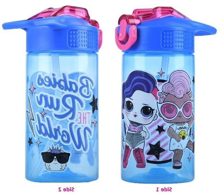 LOL SURPRISE16 OZ Water Bottle with Carry Loop