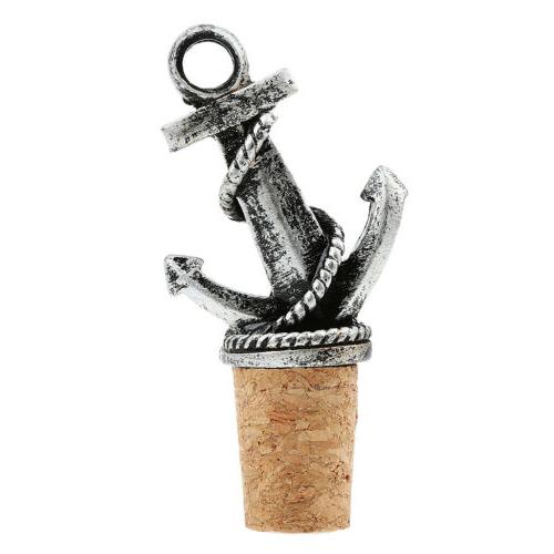Nautical Anchor Wedding Wine Bottle Stopper Cap Reception Pa
