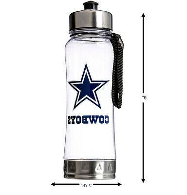NFL Dallas Cowboys Clip-On Water Bottle