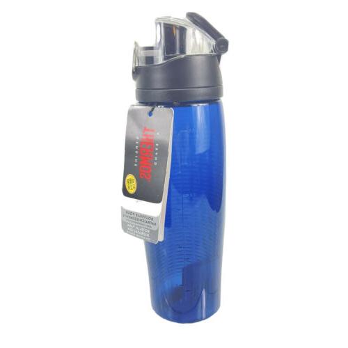 Thermos Nissan Intak Hydration Bottle with Meter, Blue