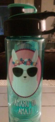 Cool Gear &ldquo;NO DRAMA LLAMA&rdquo; 16 Oz BPA Free Water Bottle