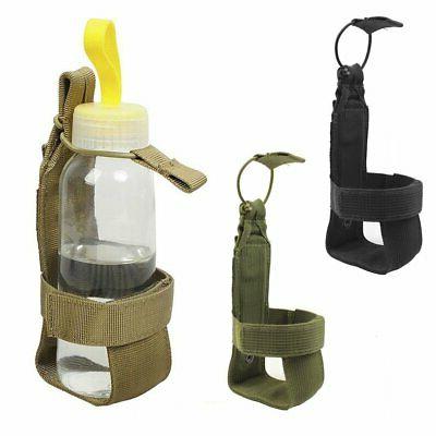 Outdoor Hiking Camping Molle Water Bottle Holder Belt Carrie