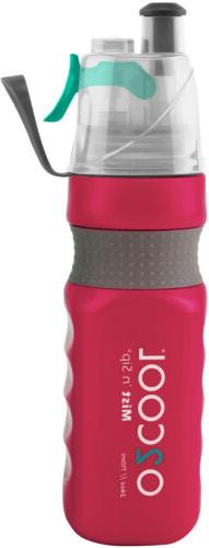 O2COOL&reg; Power Flow Grip Band Bottle with Classic Mist 'N Si
