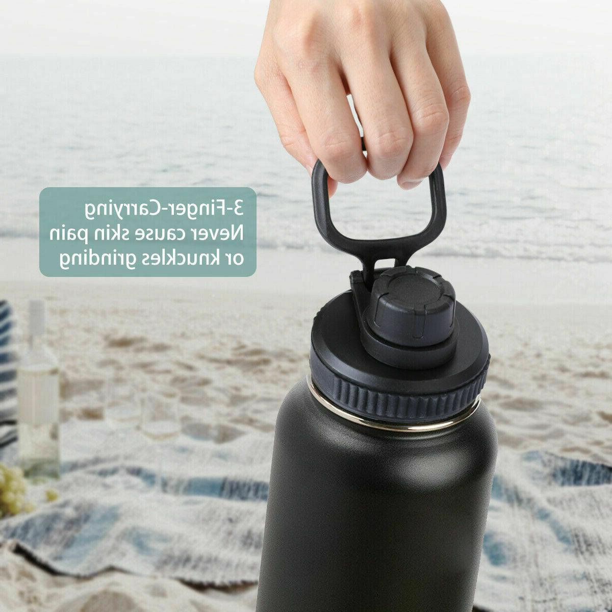 Replacement Lid Off For Flask Wide Mouth Handle