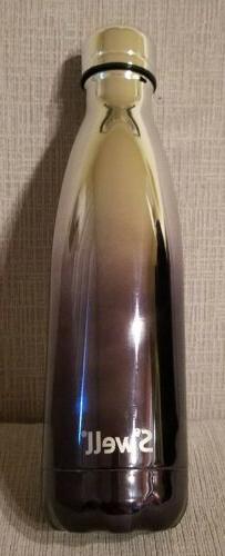 S'well Stainless Steel NEW Water Bottle, 17oz White Gold Hom