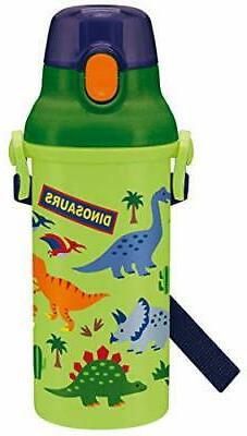 Skater Children Water Bottle for cold drink 480 ml Dinosaurs
