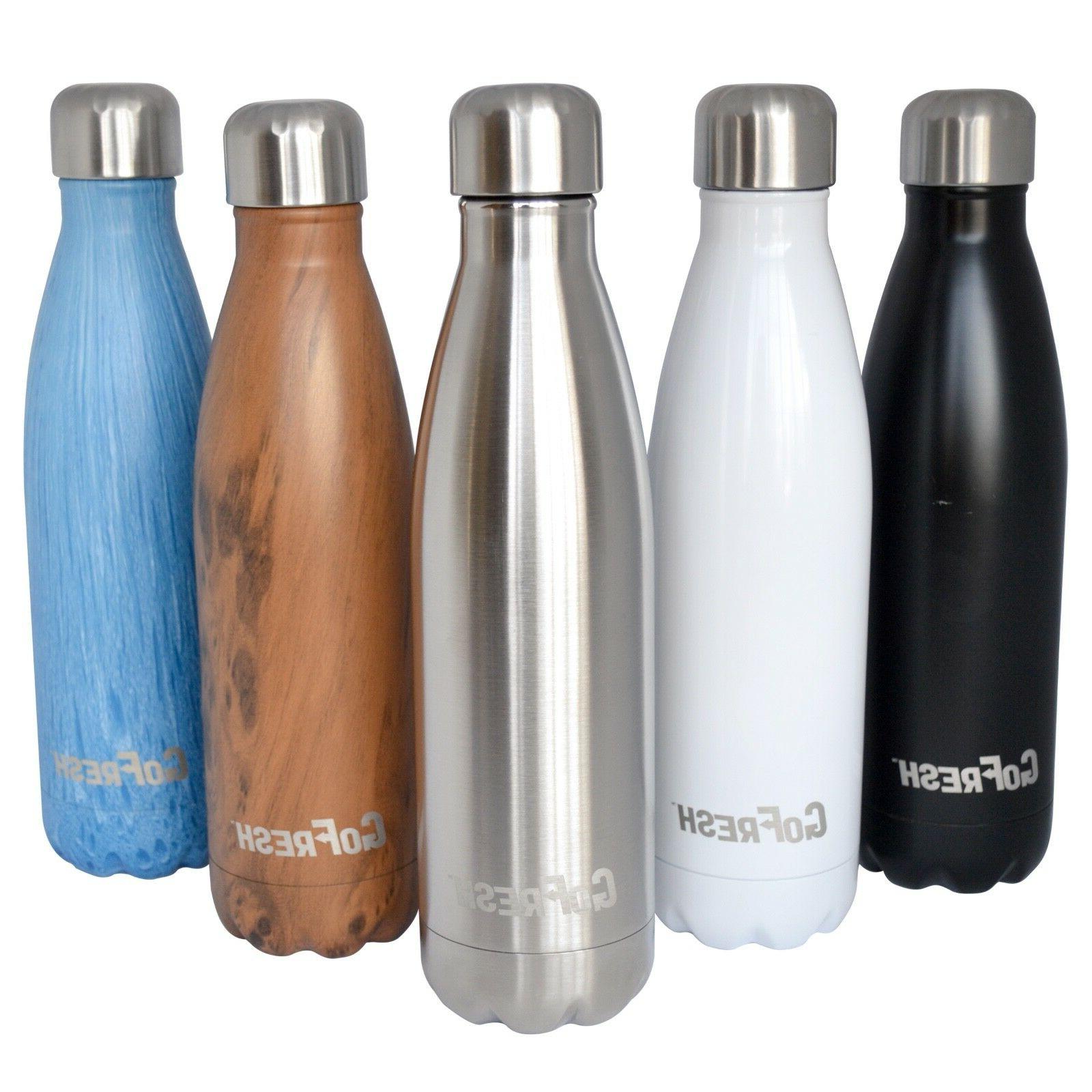 Double-Wall Vacuum Insulated Stainless Steel 17 oz. GoFresh 