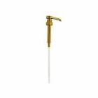 Torani Syrup Pump for 750 Ml Bottle - Gold Color