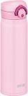 Thermos water bottle vacuum insulation mug 500ml Light Pink 