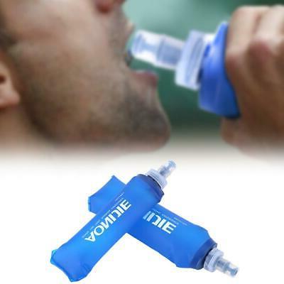 Folding Soft Flask Sport Water Bottle for Running Cycling Ca