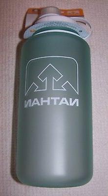 Nathan Tritan BIG SHOT 32oz/1L Water Bottle MINT GREEN/WHITE