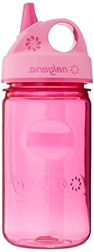 NALGENE Tritan Grip-N-Gulp BPA-Free Water Bottle,Pink - NALG