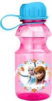 Zak Designs Frozen 14oz Kids Water Bottle with Straw - BPA F