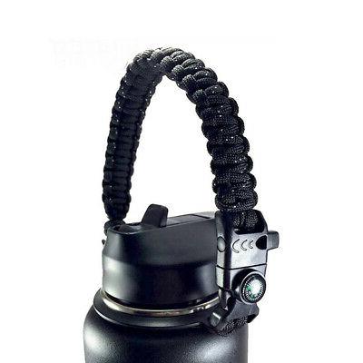 Water Bottle Handle Strap Cup Holder Fits Wide Mouth Paracor