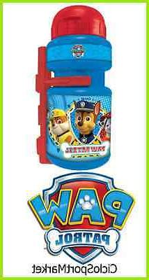 Water Bottle + Holder Cage " Paw Patrol " for Bicycle Child/