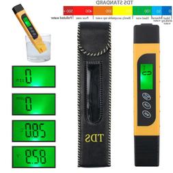 LCD TDS EC & Temperature Meter 3 in 1 Drinking Water Hydropo