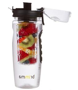 Brimma Leak Proof Fruit Infuser Water Bottle, Large 32 Oz.