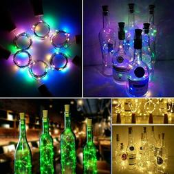 LED Wine bottle Cork with 3M 30 Lights on a String Bottle Ba