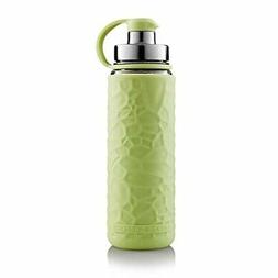 Anchor Hocking Life Durable Glass Water Bottle with Silicone