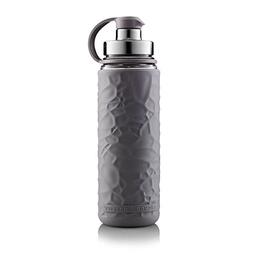 Anchor Hocking Life Durable Glass Water Bottle with Silicone