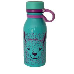 Llama 14oz Hydro Water Bottle Drink Lunch Backpack Teal Purp